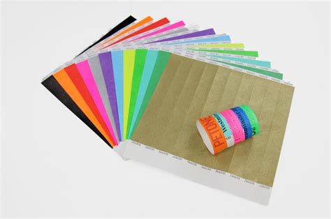 how to print on tyvek wristbands: the art of creating durable promotional items